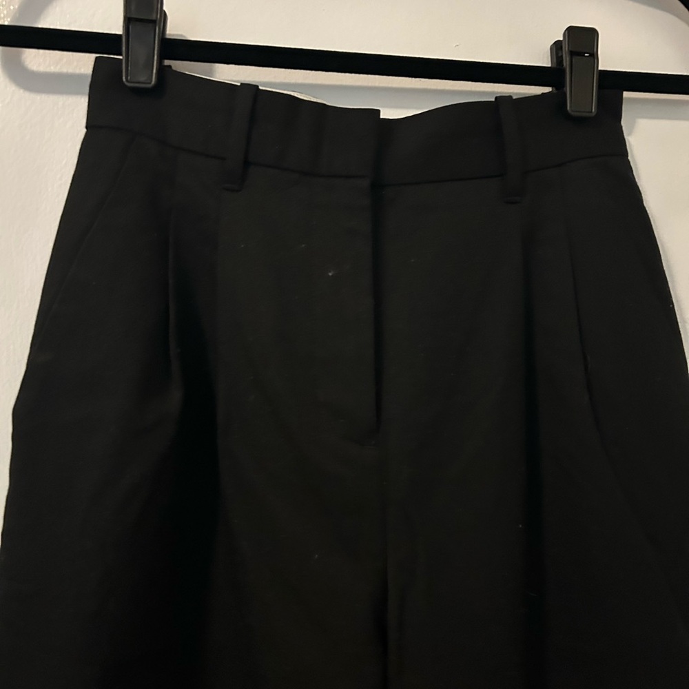 Club Monaco Black Trousers Sz 00